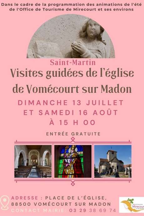 Visites guidées de l'église Saint-Martin - un trésor d’architecture