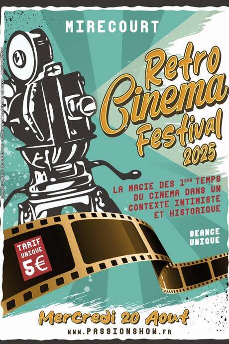 Rétro cinéma festival dans des lieux insolites - séance unique