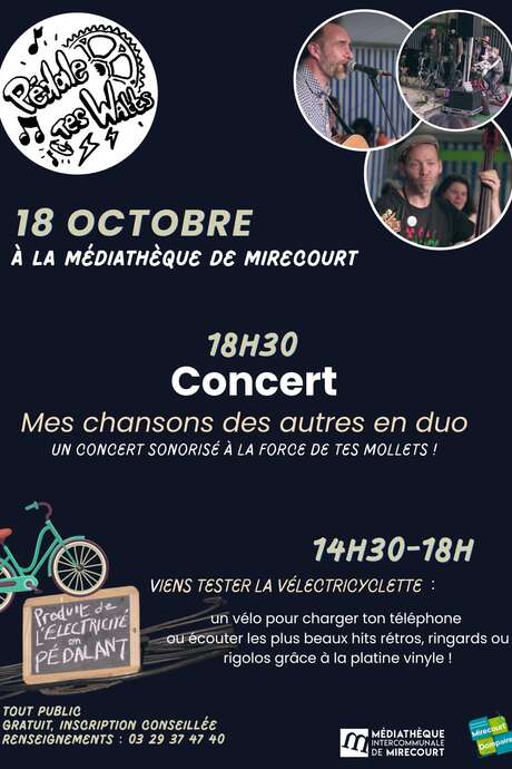 Concert - Mes chansons des autres en duo