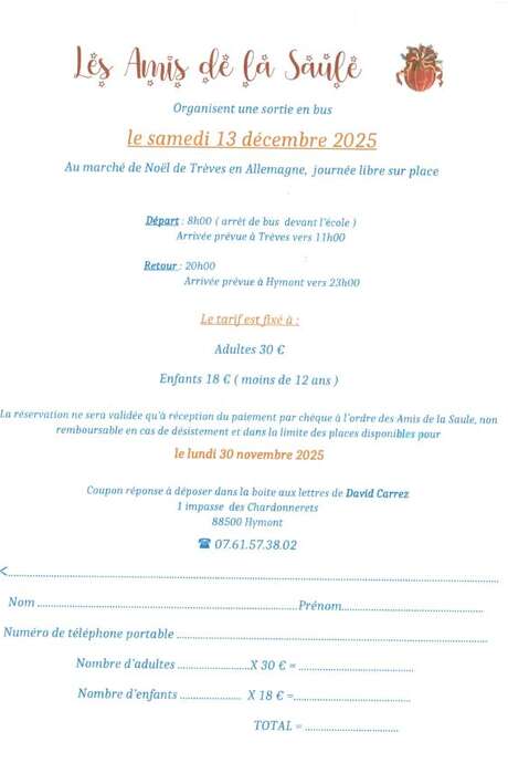Voyage en bus au marché de Noël de Trèves