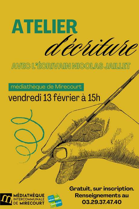 Atelier d'écriture