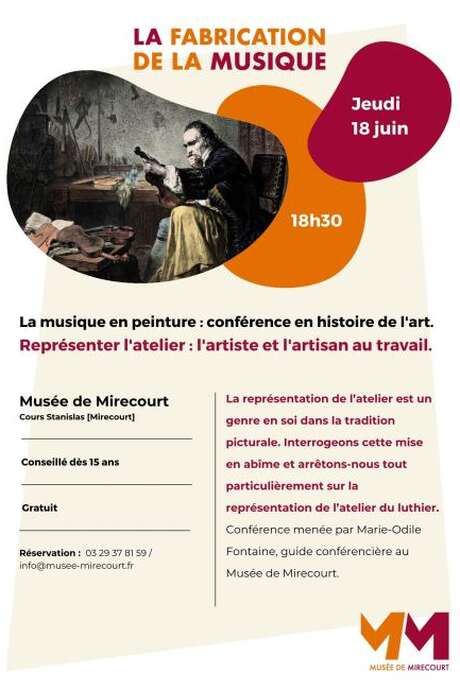 Conférence en histoire de l'art - La musique en peinture