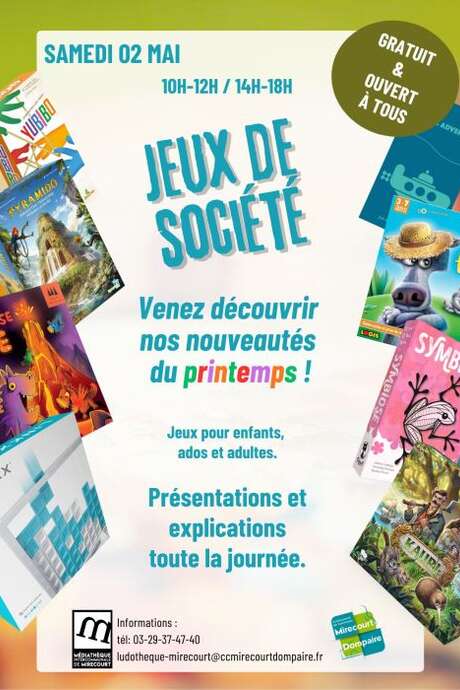 Jeux de société - les nouveautés de la Ludo