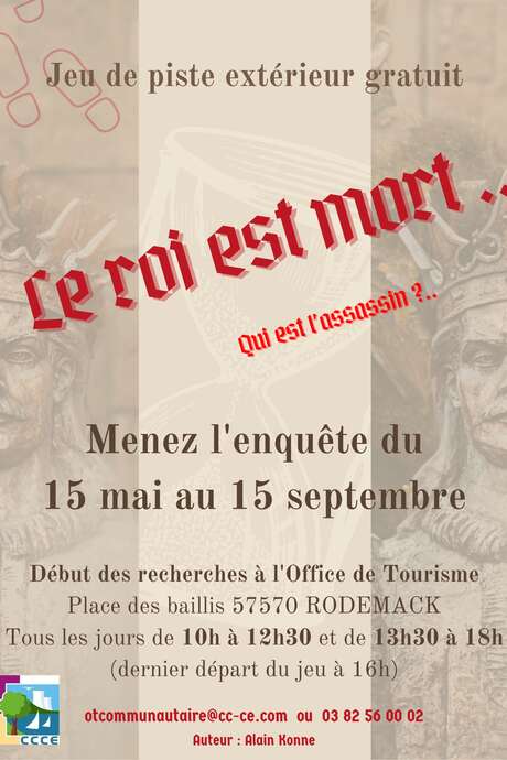 ESCAPE GAME EXTÉRIEUR - LE ROI EST MORT