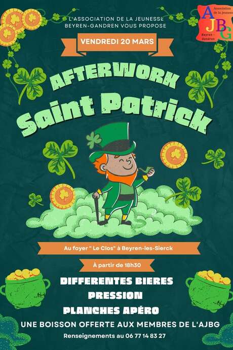 Afterwork Saint-Patrick