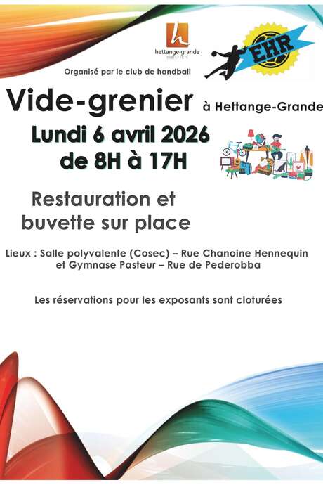 Vide-grenier du Club de Handball