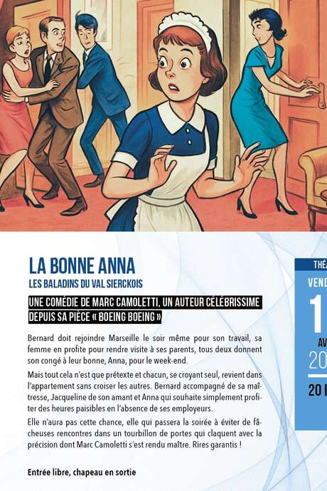Théâtre : La Bonne Anna