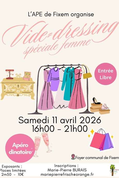 Vide-dressing spécial femme