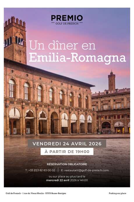 Un dîner en Emilia-Romagna