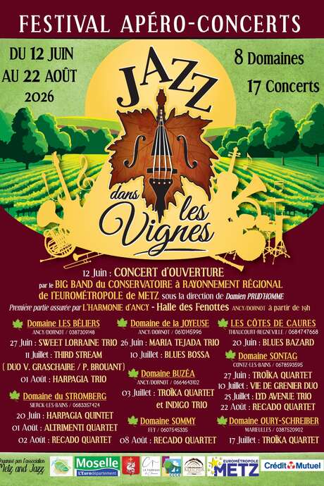 Jazz dans les vignes - Domaine Sontag