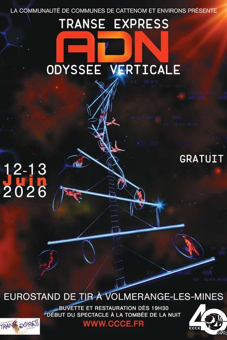 Grand Spectacle de la CCCE : ADN Odyssée Verticale