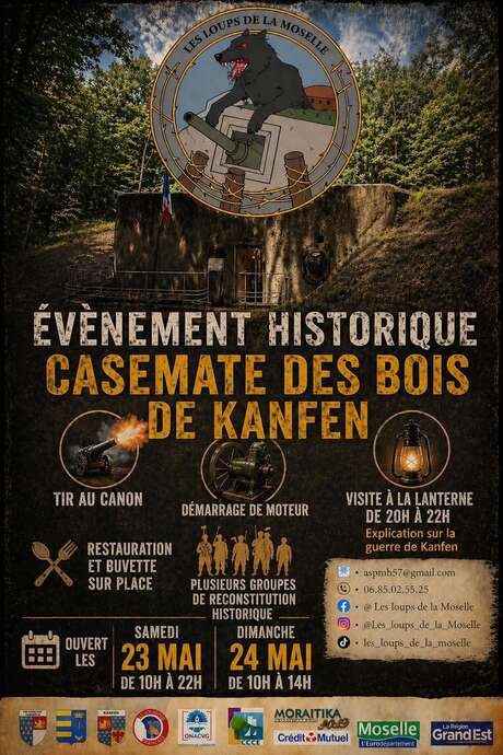 Évènement historique aux Casemates du Bois de Kanfen