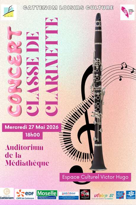 Concert Classe de clarinette