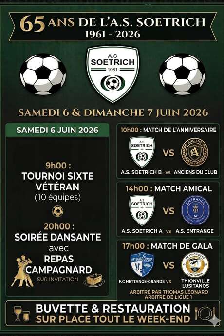 65 ans de l'AS Soetrich