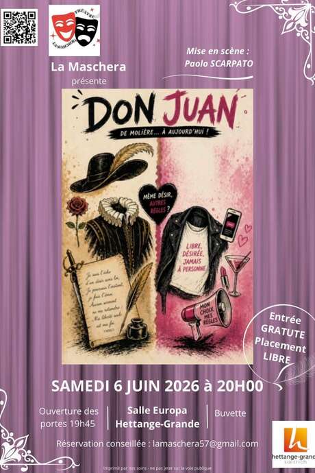 Théâtre - Don Juan, de Molière à aujourd'hui