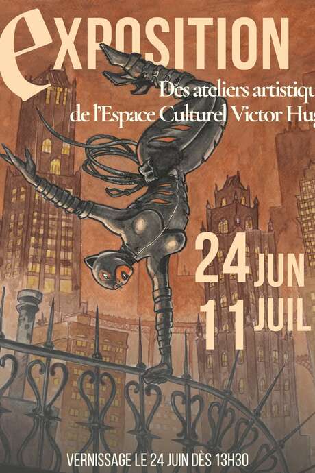 Exposition des ateliers artistiques de Laurent Perini