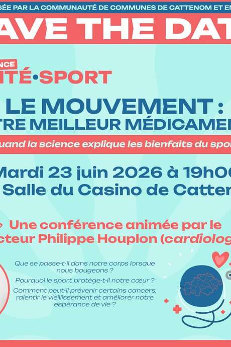 Conférence : Le mouvement, notre meilleur médicament ?