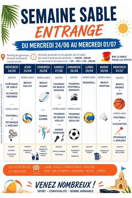 Semaine sable