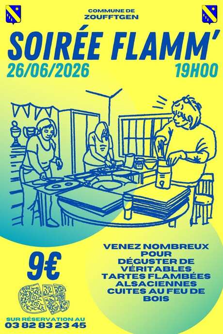 Soirée flamm'