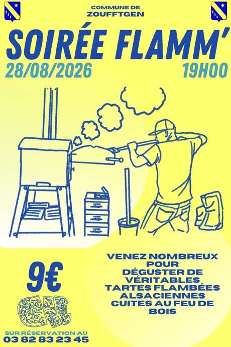 Soirée flamm'