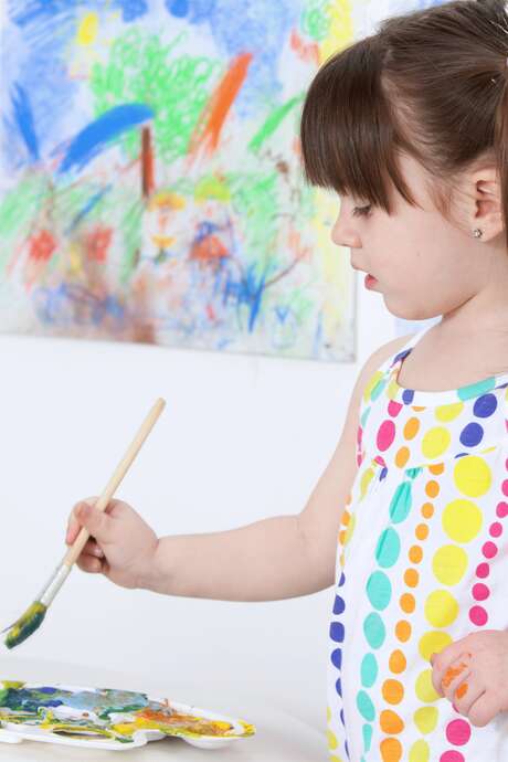 Atelier peinture pour les tout-petits