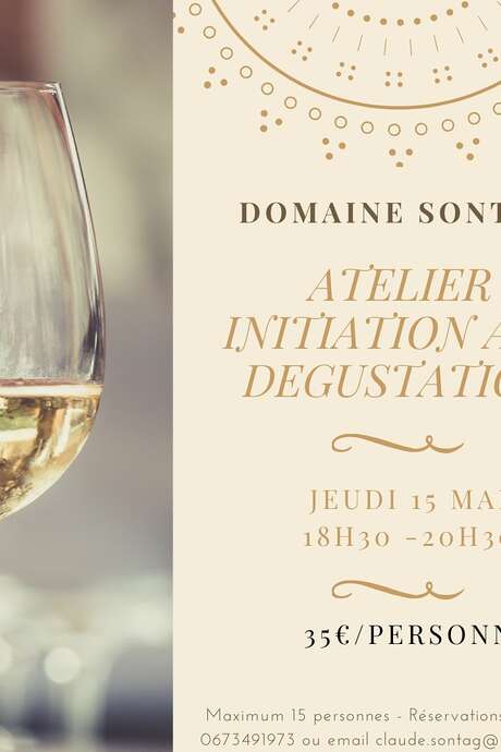Atelier Initiation à la dégustation