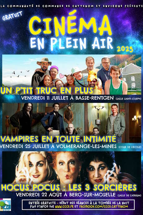 Cinéma en plein air - Vampires en toute intimité Cinéma en plein air - Vampires en toute intimité