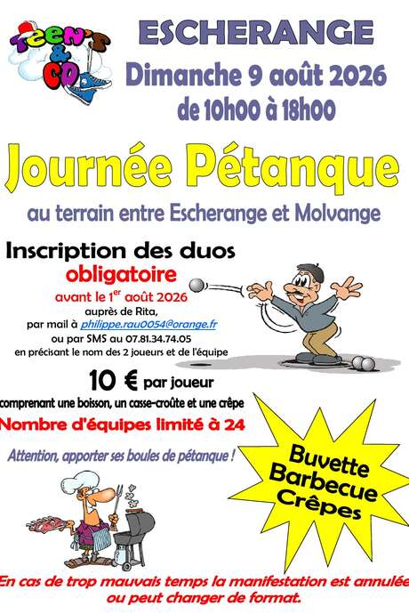 Journée Pétanque