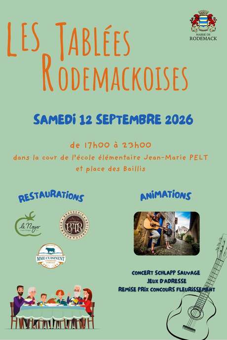 Les Tablées Rodemackoises