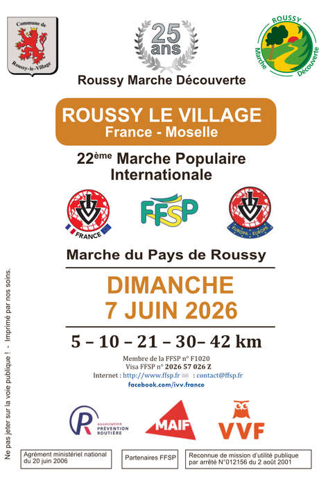22e Marche populaire internationale