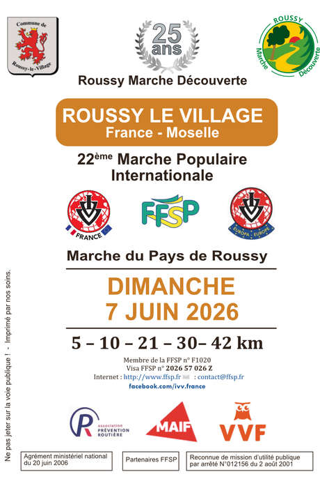 22e Marche populaire internationale