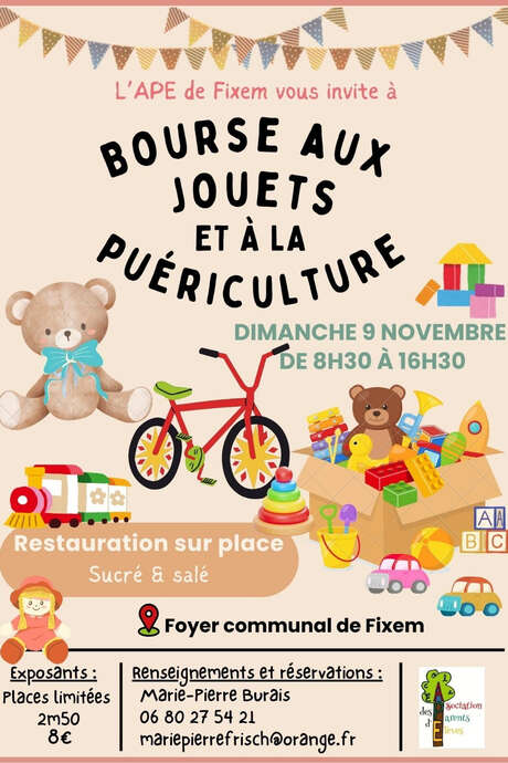 Bourse aux jouets et à la puériculture