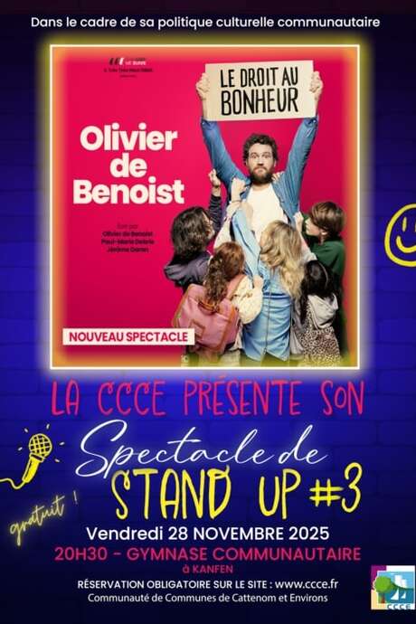 Spectacle de Stand Up #3 - Olivier De Benoist