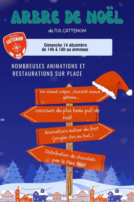 Arbre de Noël de l'US Cattenom