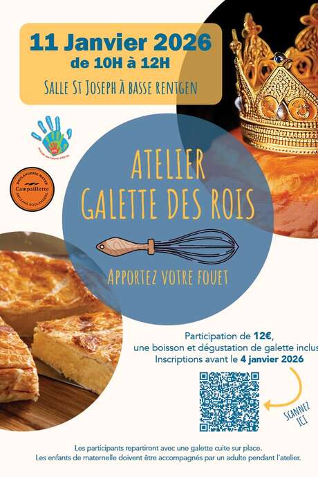 Atelier galette des rois