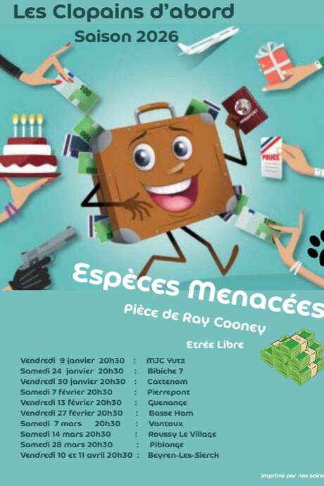 Théâtre - Espèces menacées