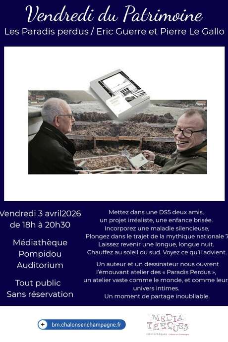 Les Vendredis du Patrimoine