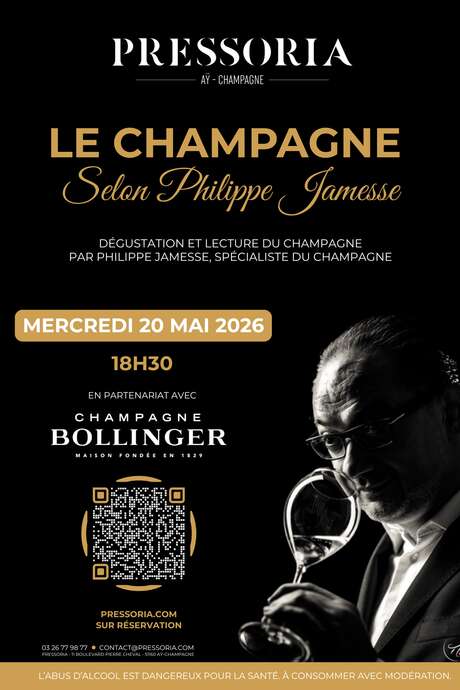 Le champagne selon Philippe Jamesse
