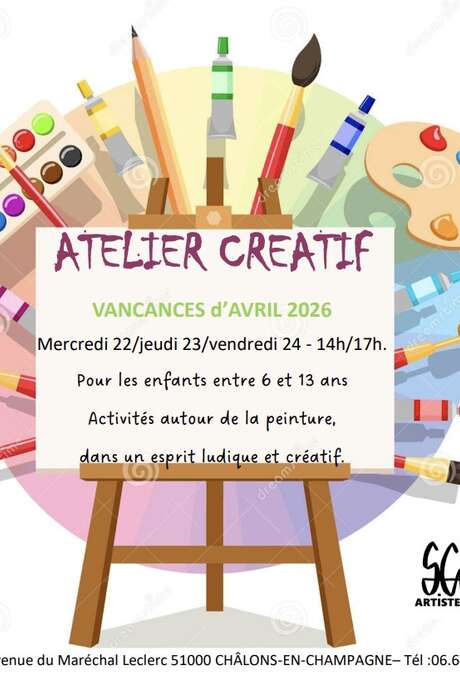 Atelier Créatif avec Sandra Gadret