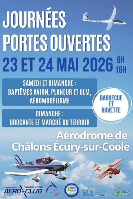 Portes Ouvertes à l'Aérodrome de Châlons Ecury-sur-Coole