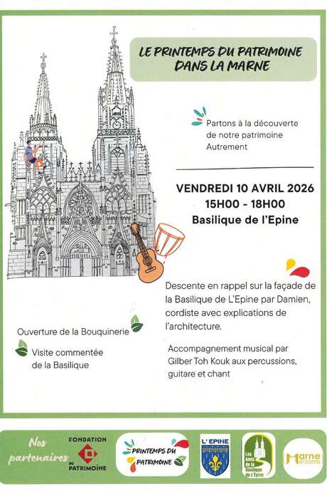 Printemps du Patrimoine : A l’assaut de la Basilique de L’Epine !