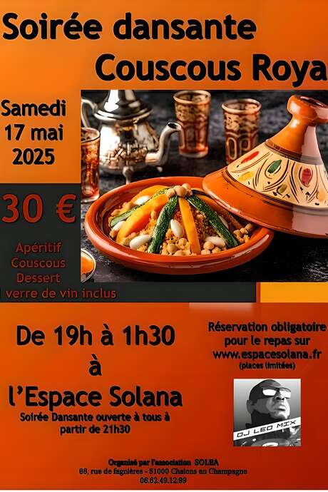 Soirée Dansante Couscous Royal