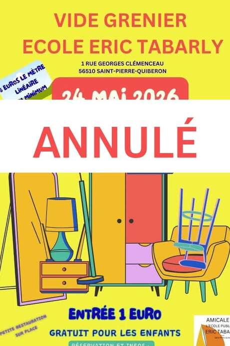 ANNULATION - Vide Grenier