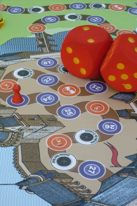 Jeu de l'oie : le Moyen Âge à Guémené
