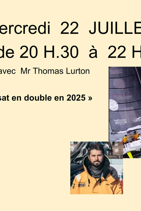 Conférence de Thomas Lurton - navigateur