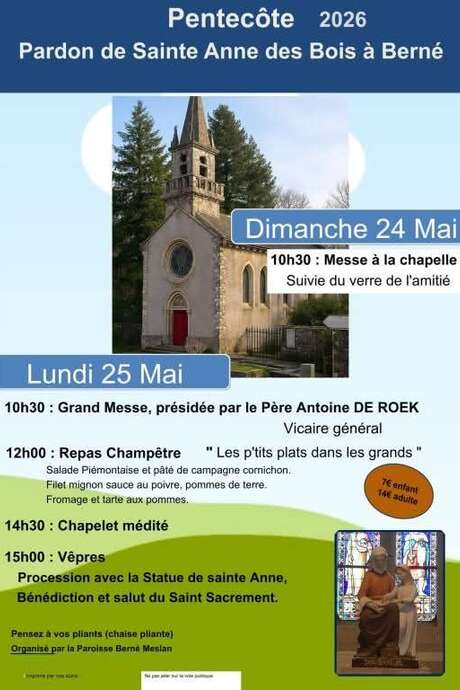Pardon et fête de Sainte-Anne des bois