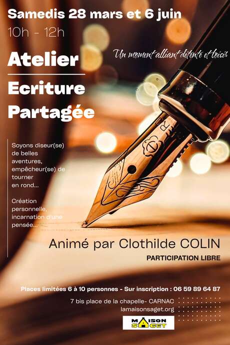 Atelier écriture