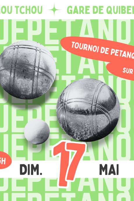 Tournoi de pétanque (sur réservation) - Tchou Tchou Quiberon
