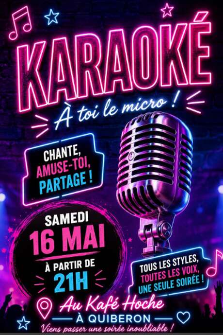 Soirée Karaoké au Kafé Hoche