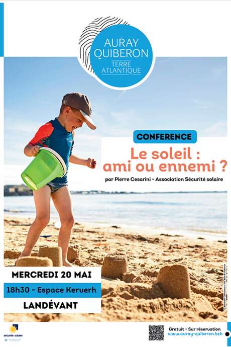 Conférence : « Le soleil, ami ou ennemi ? »